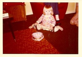 Jill Pringle age 1 in Hip Spica