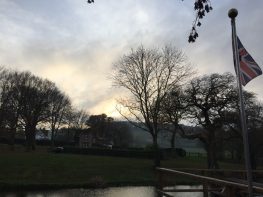Meon Springs: welcome tea stop for DDH walker