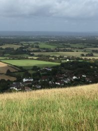 Fulking Village from the SDW