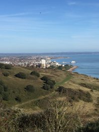 Approach to Eastbourne